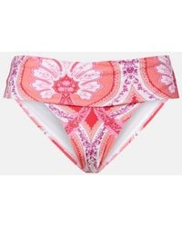Melissa Odabash - Bedrucktes Bikini-Hoeschen Brussels - Lyst