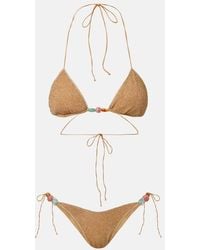 Oséree - Lumiere Beaded Bikini - Lyst