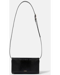 Jil Sander - All-day Small Leather Crossbody Bag - Lyst