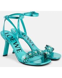 Loewe - Petal Flower Sandals - Lyst