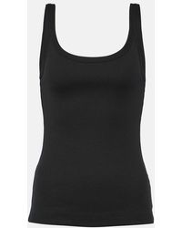 Dolce & Gabbana - Ribbed-Knit Cotton Tank Top - Lyst