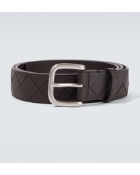 Bottega Veneta - Intrecciato Leather Belt - Lyst