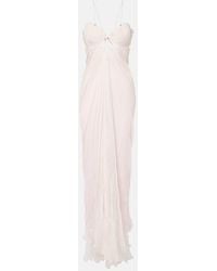 Maria Lucia Hohan - Robe Longue Lorelai En Soie - Lyst