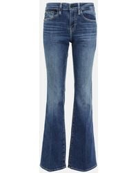 AG Jeans - Sophie Mid-rise Bootcut Jeans - Lyst