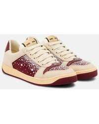Gucci - Gg Crystal Screener Trainers, Uk - Lyst