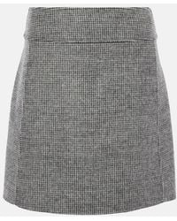 Max Mara - Stone Mini Skirt - Lyst