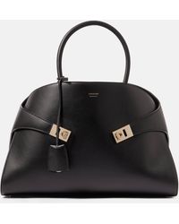 Ferragamo - Hug Small Leather Handbag - Lyst