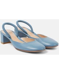 Gianvito Rossi - Mules Tivoli 45 Aus Leder - Lyst
