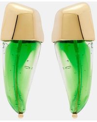 Bottega Veneta - Prisma Glass Earrings - Lyst