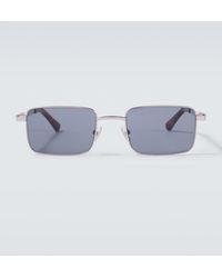 Bottega Veneta - Classic Rectangular Sunglasses - Lyst