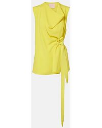 ROKSANDA - Rua Draped Top - Lyst