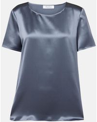 Max Mara - Dida Silk Top - Lyst