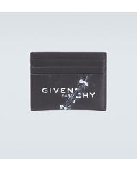 Givenchy Logo-Kartenetui aus Leder - Schwarz