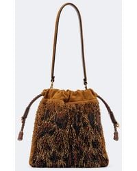 Etro - Schultertasche Kalispera Mini Mit Zierperlen - Lyst