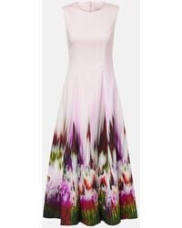 Jonathan Simkhai - Magnolia Cotton And Rayon-Blend Midi Dress - Lyst
