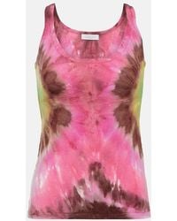 Gabriela Hearst - Graham Tie-Dye Cashmere Tank Top - Lyst