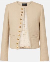 Nili Lotan - Patti Cotton-Blend Jacket - Lyst