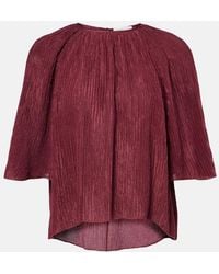 Gabriela Hearst - Nula Silk Top - Lyst