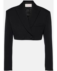 Valentino - Blazer Cropped - Lyst