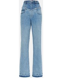 Isabel Marant - Noemie High-Waisted Denim Jeans - Lyst