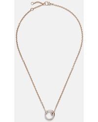 Pomellato - Together 18Kt Rose Pendant Necklace With Diamonds - Lyst
