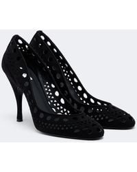 Alaïa - Vienne Suede Pumps - Lyst