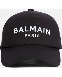 Balmain - Baseball Cap avec logo - Lyst