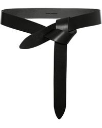 Étoile Isabel Marant Cotton Belt in Black Womens Belts Étoile Isabel Marant Belts 
