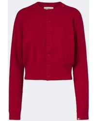 Extreme Cashmere - N°257 Blouson Cashmere-Blend Cardigan - Lyst
