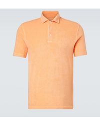 Fedeli - Mondial Cotton Terry Polo Shirt - Lyst