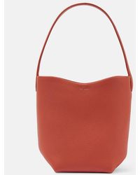 The Row - Tote Bag N/S Park Small Aus Leder - Lyst