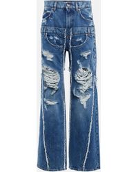 Dolce & Gabbana X Kim - Jeans in denim patchwork - Blu