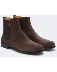 Tod's - Suede Ankle Boots - Lyst