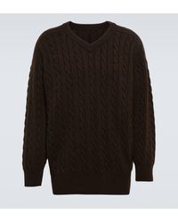 The Row - Domas Cable-knit Cashmere Sweater - Lyst