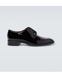 Christian Louboutin - Chambeliss Patent Leather Derby Shoes - Lyst