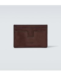 Tom Ford - T Line Leather Card Holder - Lyst