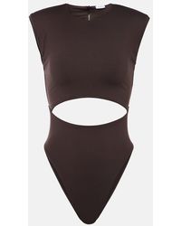 Alaïa - Cut-Out Swimsuit - Lyst