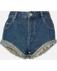 Isabel Marant - Eneidao Denim Shorts - Lyst
