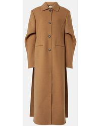 KHAITE - Oversize-Mantel Darton Aus Wolle - Lyst