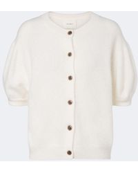 Lisa Yang - Lucianne Brushed Cashmere Cardigan - Lyst