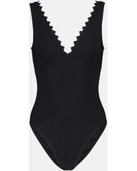 Karla Colletto - Ines Plunging One-piece Swimsuit - Lyst