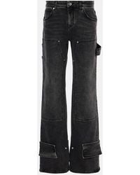Blumarine - Jeans Rectos De Tiro Bajo - Lyst