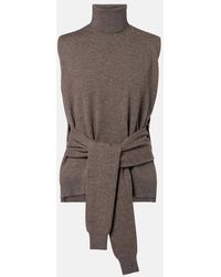 Rohe - Layered Wool And Cashmere-Blend Top - Lyst
