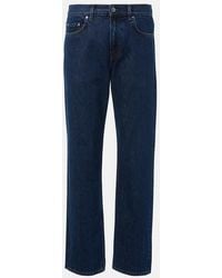 TOTEME - Low-Rise Straight Jeans - Lyst
