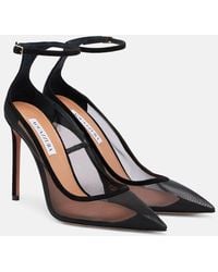 Aquazzura - Pumps Love Affair 105 Aus Mesh - Lyst