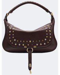 Chloé - Marcie Medium Studded Leather Shoulder Bag - Lyst