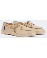 Vilebrequin - Suede-Trimmed Canvas Espadrilles - Lyst