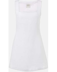 Posse - Minikleid Alice Aus Leinen - Lyst