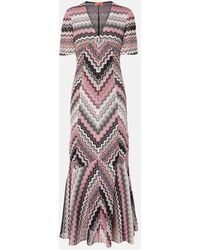 Missoni - Maxikleid Aus Haekelstrick - Lyst