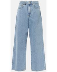 Rohe - Low-Rise Wide-Leg Jeans - Lyst
